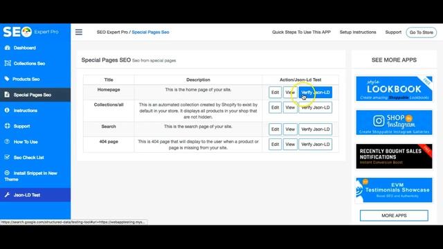 SEO Expert Pro Shopify App Intro