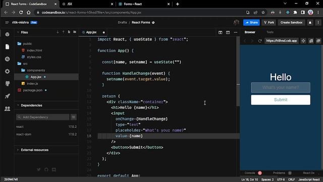 React Forms | Thinking in React смотреть онлайн