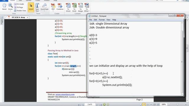Introduction to Array in Java смотреть онлайн
