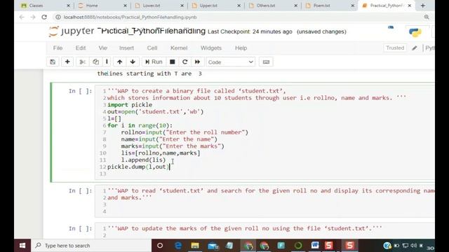 File handling - Practical Questions Part 1 смотреть онлайн