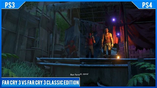 Far Cry 3 PS3 VS Far Cry 3 Classic Edition PS4 - Graphics Comparison смотреть онлайн