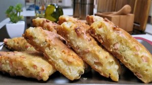 ВКУСНЯТИНА на завтрак и для перекуса! Самые ЛЕНИВЫЕ ПИРОЖКИ с начинкой, рецепт на скорую руку!.mp4