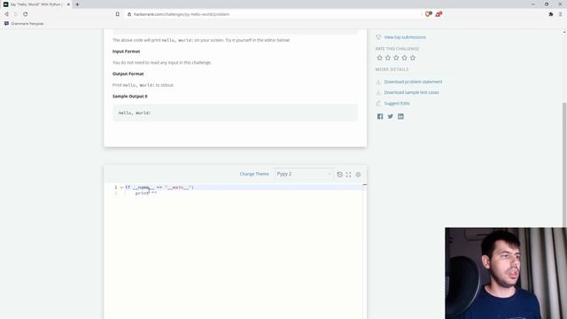 Road to be proficient in Python: Hello, World! смотреть онлайн