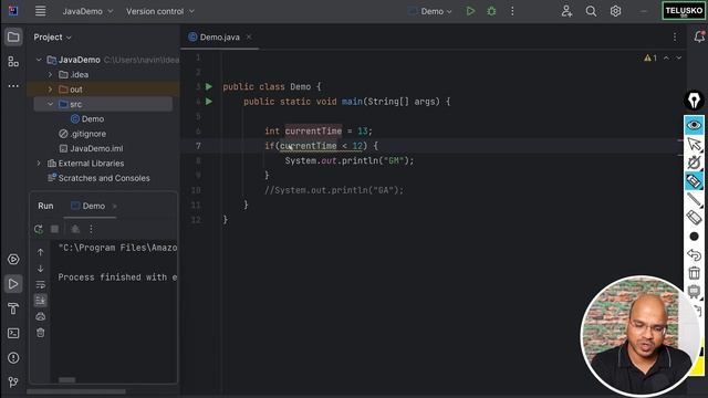 Conditional Statement in Java смотреть онлайн
