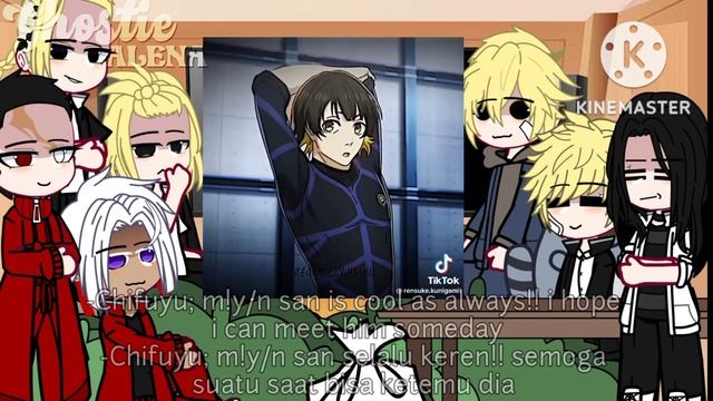 TOKYO REVENGERS REACT TO M!Y/N AS BACHIRA MEGURU // SHORT // MY AU // NO SHIP // — GH0STIE ALENA смотреть онлайн