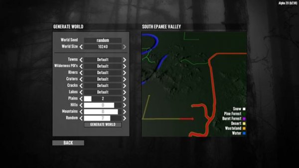 How To Generate Maps in 7 Days To Die Alpha 20 and Alpha 21