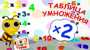 Музыкальная таблица умножения на 2. Папа V теме