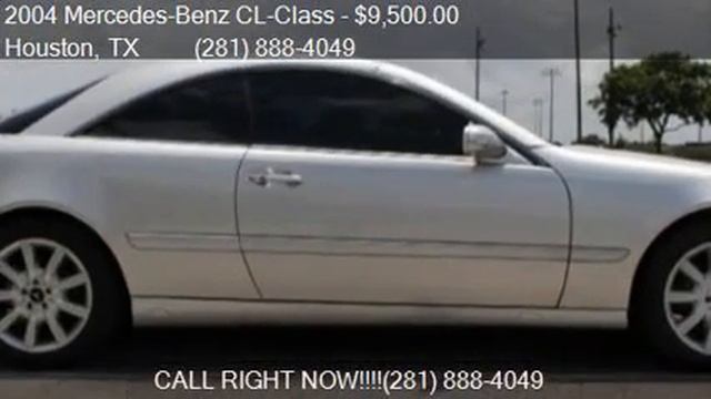 2004 Mercedes-Benz CL-Class CL500 2dr Coupe for sale in Hous смотреть онлайн