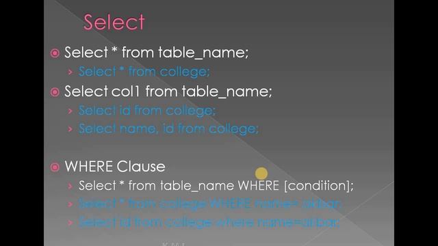 PostgreSQL Commands - Web Programming Using PHP смотреть онлайн