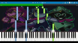 Friendship - Deltarune (Undertale Series) [Synthesia Piano Tutorial]