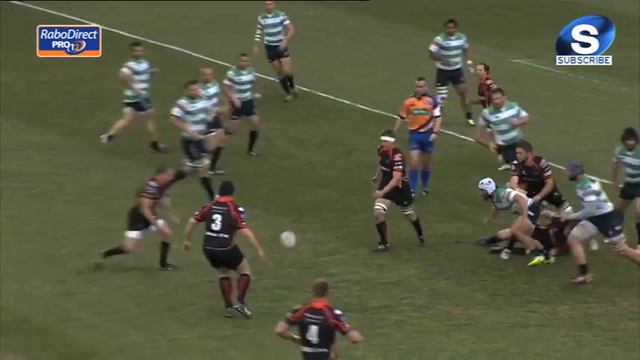 Jason Tovey Opening Penalty - Newport Gwent Dragons v Benetton Treviso 10th May 2014 смотреть онлайн