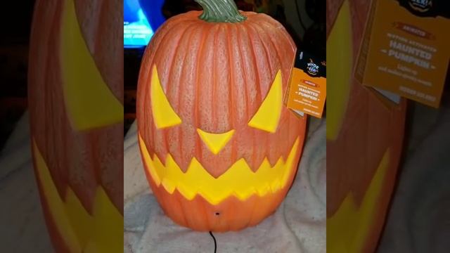 Halloween Pumpkin Jack-o'-lantern Making Spooky Sounds From Target(2)