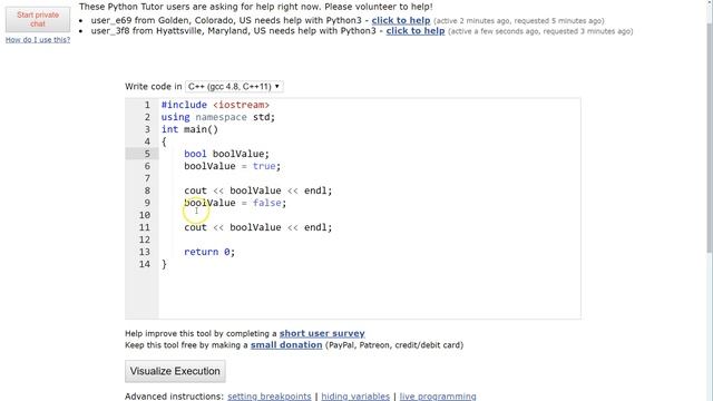 C++ Chapter 2, Section 2.10 The bool Data Type and 2.11 Determining the Size of a Data Type - Gaddi смотреть онлайн