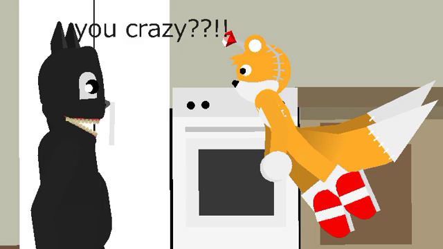 Cartoon Cat And Tails Doll (Vore, Safe)