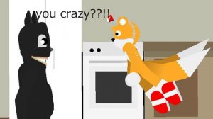 Cartoon cat and tails doll (Vore, Safe)