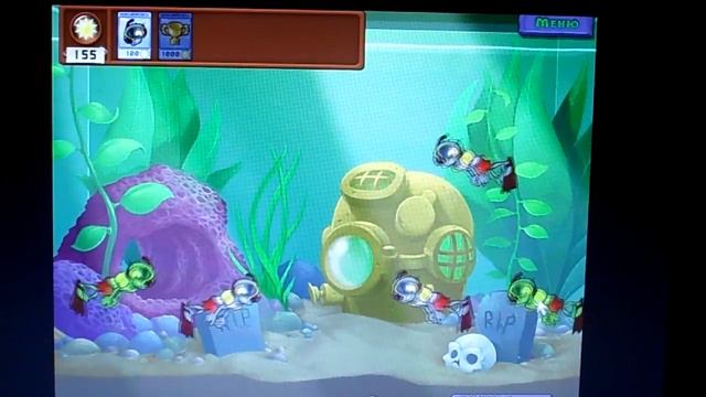 Растения против зомби Мини-игры ч.5 Увидеть звёзды Зомбаквариум и Двойная пугалка смотреть онлайн