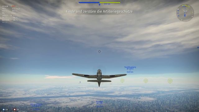 War Thunder - Heinkel He 100 D-1 - Gameplay und Geschichte - deutsch смотреть онлайн