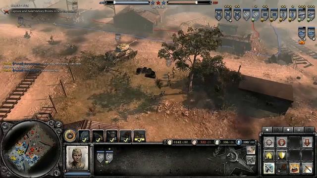 Company of Heroes 2 - The Southern Fronts DLC - Panzer Crossing - General Difficulty смотреть онлайн