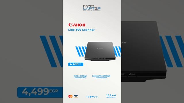 Canon Lide 300 Scanner - ايجيبت لابتوب - Egypt Laptop смотреть онлайн