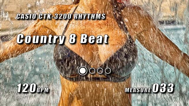 Casio WORLD I Rhythms - 092 Country 8 Beat смотреть онлайн