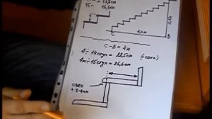 Как изготовить лестницу видео.