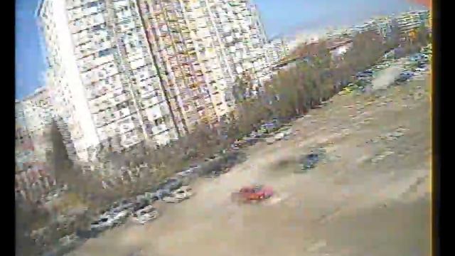 quadrocopter flips, fpv quality test смотреть онлайн