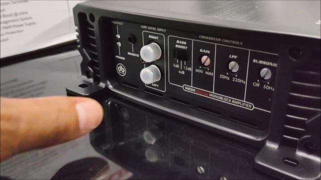 Amplificador de 5K para Subwoofers de DB Drive смотреть онлайн