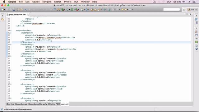 REST Web Service Project Part 2 - Project and pom XML смотреть онлайн