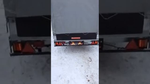 Прицеп тайга с LED фонарями смотреть онлайн