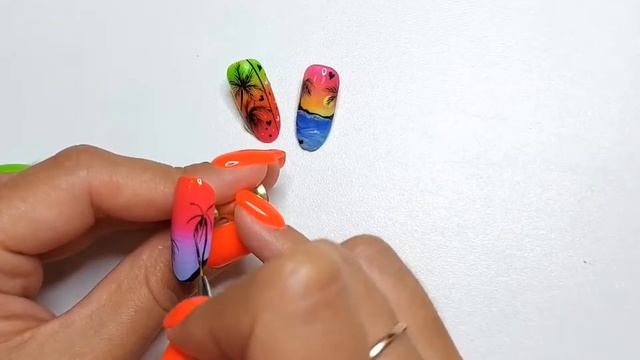 Дизайн ногтей ☀️Райский остров ☀️