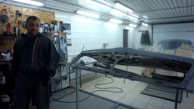 Нашкодившая Шкода. Покраска.