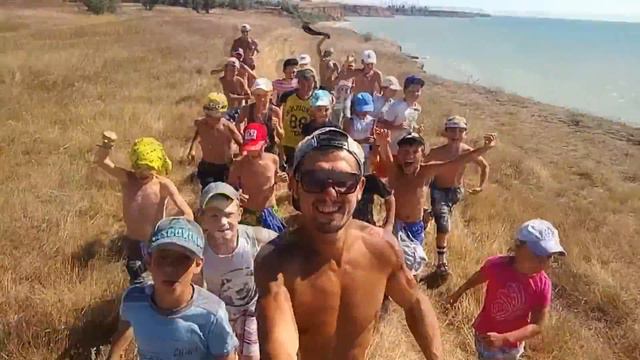 2016 Летний лагерь в Крыму. пос. Андреевка смотреть онлайн