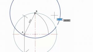 Деление окружности на 5 частей с помощью циркуля