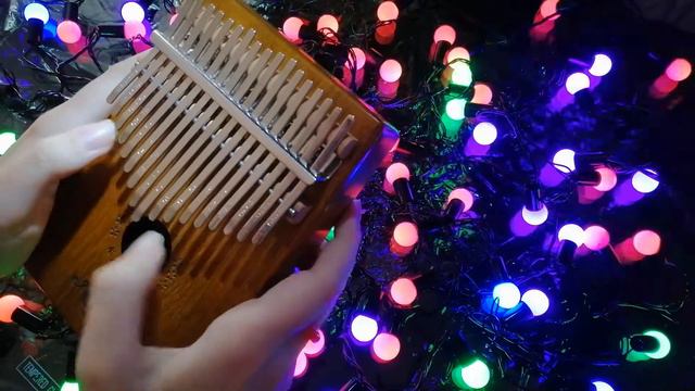 Щедрик (Carol of the Bells) - Микола Леонтович ~ Kalimba cover смотреть онлайн