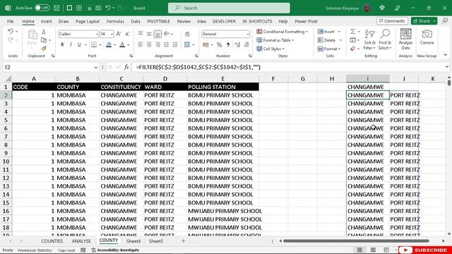 EXTRACTING DATA USING EXCEL TABLE FILTER FUNCTION DROP FUNCTION AND UNIQUE FUNCTION смотреть онлайн