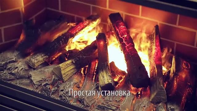 3D Электрический очаг для камина 3D Novara 26 смотреть онлайн