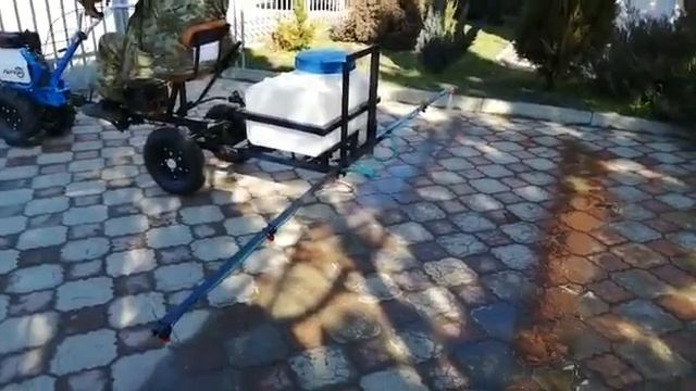 Опрыскиватель для мотоблока и минитрактора ОН-100 смотреть онлайн