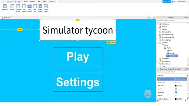 ROBLOX Studio | How to make a main menu смотреть онлайн