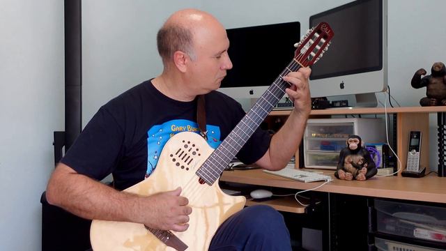 Take Five - 9/4/23 Godin Multiac with Roland AC-33 amplifier смотреть онлайн