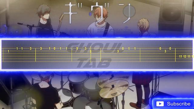 Given - Fuyu No Hanashi (Guitar Tab 譜 Tutorial)