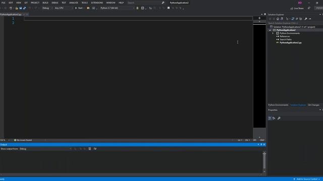 First Python App in Visual Studio 2022 | Getting Started смотреть онлайн