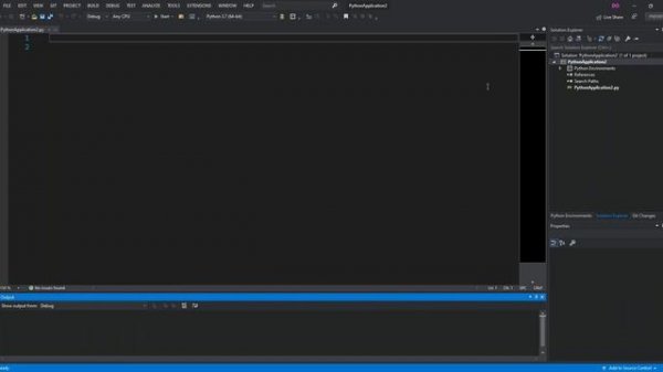First Python App in Visual Studio 2022 | Getting Started