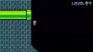 Level UP: Mario vs The Caven of Arrows in Reversed