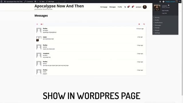 Better Messages - How To Setup Messages Location?