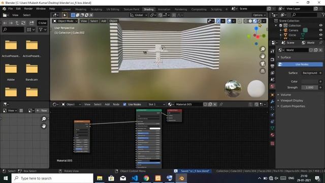 sci-fi box model in blender 2.9 | pencil 3d | silent ragu смотреть онлайн