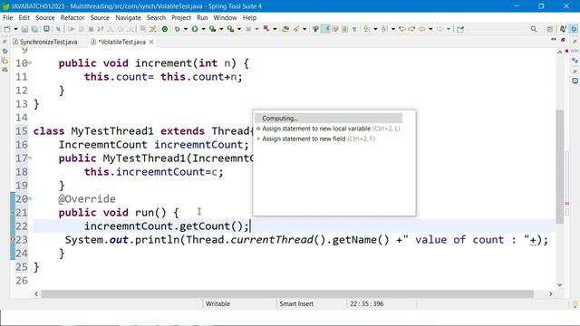 Volatile & synchronized keyboard difference with example in java смотреть онлайн