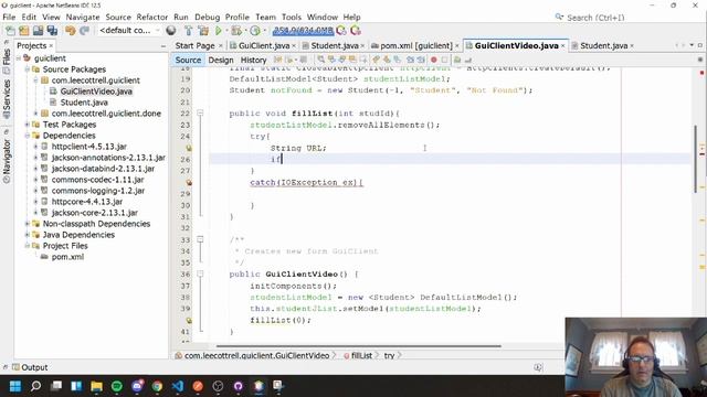 httpclient in JFrame to consume web service смотреть онлайн