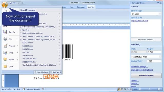 How to Create Barcodes in Word: Full Integration Unlocked смотреть онлайн