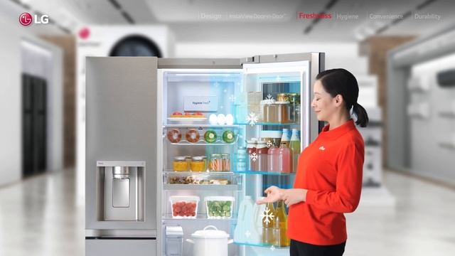 LG Side by Side Refrigerator : Show & Tell_CIS l LG смотреть онлайн