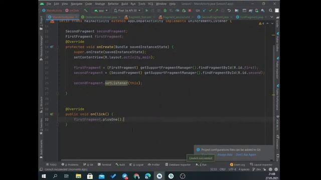 Android 131 Урок 7 Fragment DialogFragment, AlertDialog смотреть онлайн